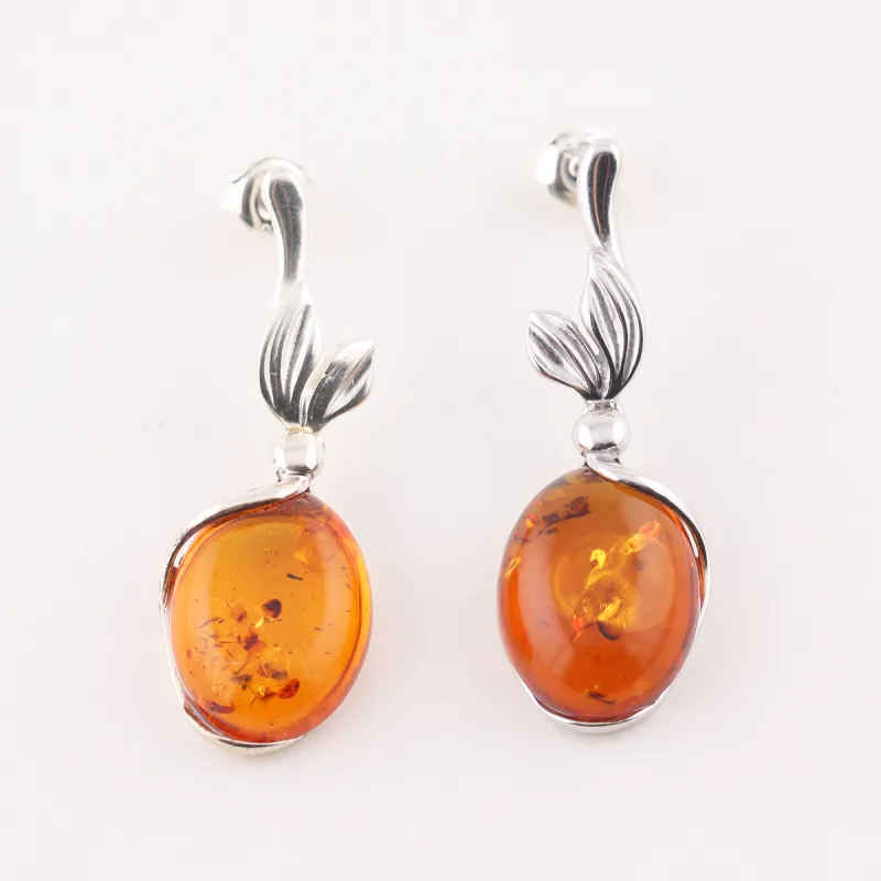 S&A Fine Jade Earrings Women's-2