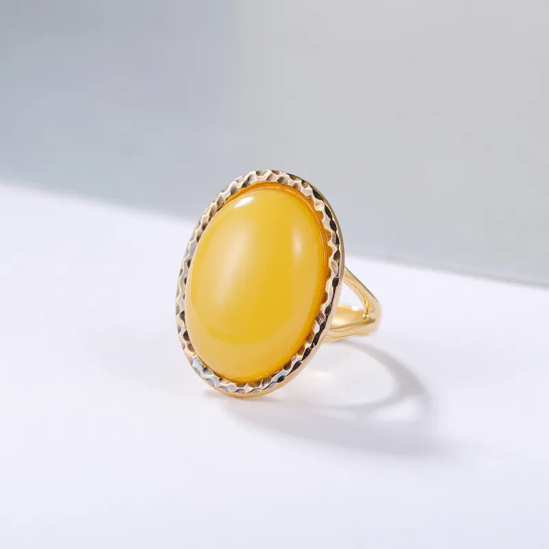 S&A S925 Silver Beeswax Rings Women's-2