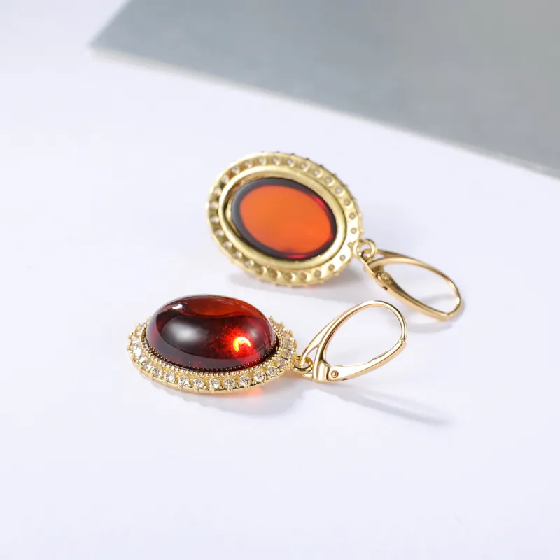 S&A Fine Jade Earrings Women's-3