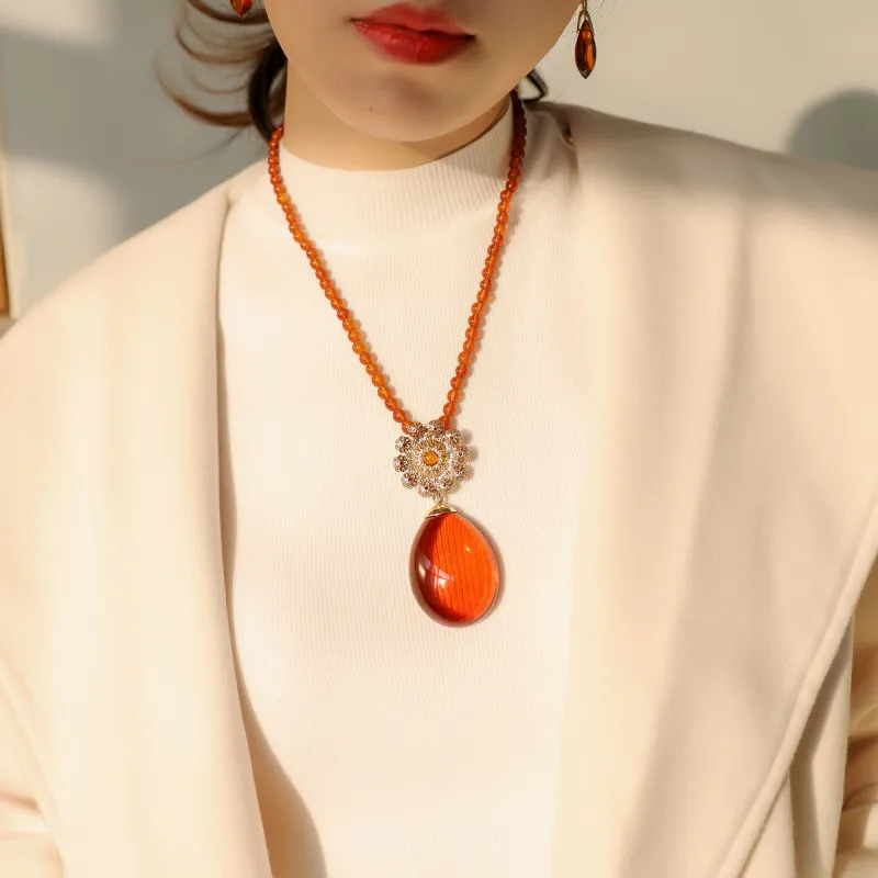 S&A Fine Jade Necklaces Women's-2