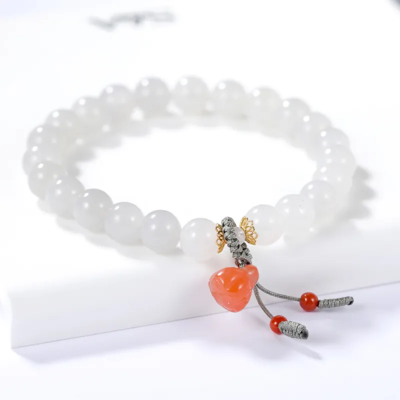 S&A Hetian Jade Bracelets Smoky Blue Women's-1