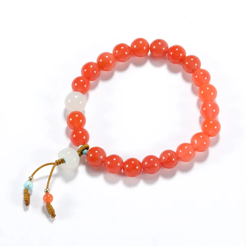 S&A Southern Red Agate Bracelets Women's-3
