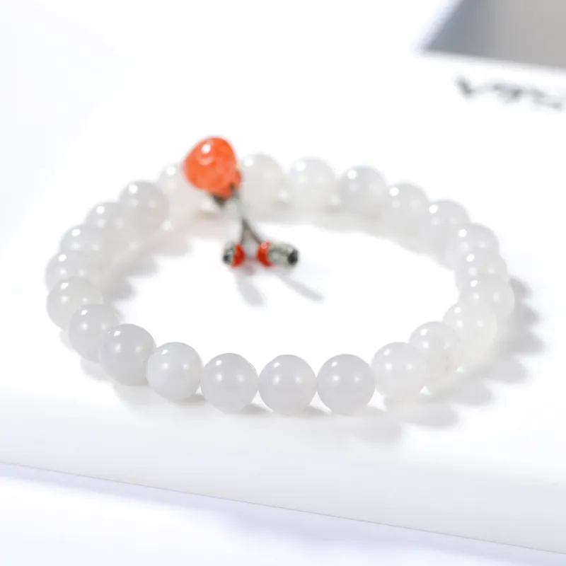 S&A Hetian Jade Bracelets Smoky Blue Women's-3