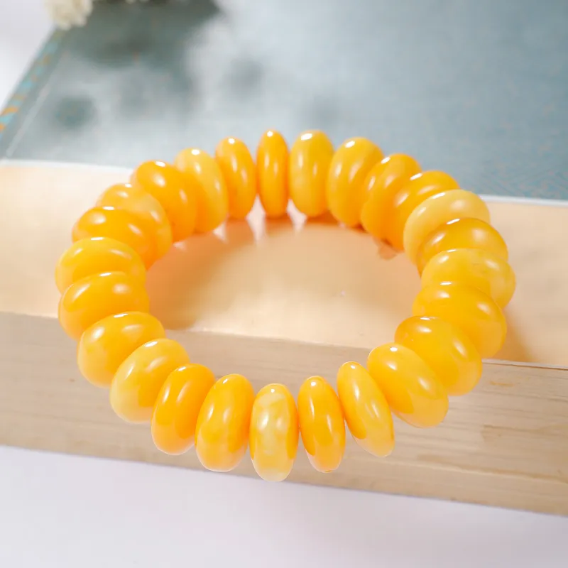 S&A Amber Beeswax Bracelets Women's-4