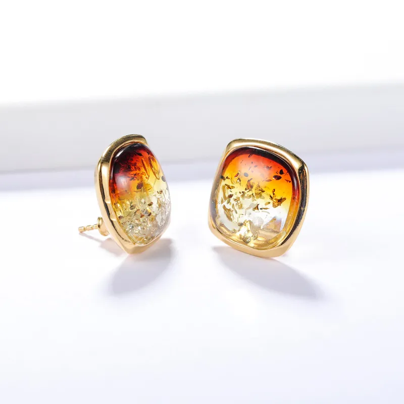 S&A S925 Silver Stud Earrings Women's-7