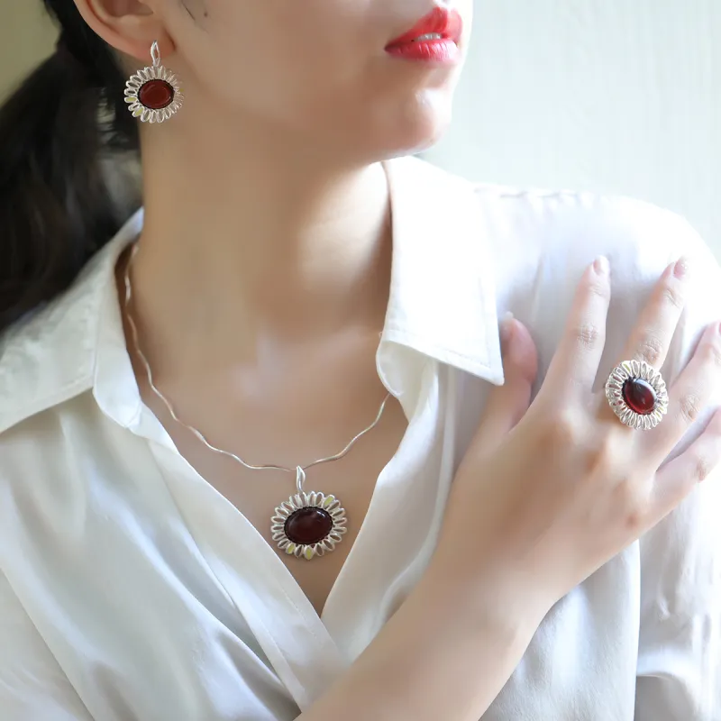 S&A Amber Beeswax Rings Women's-14