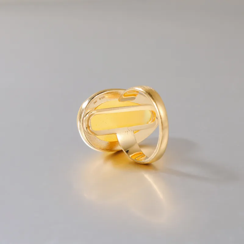 S&A Amber/Beeswax Rings Women's-3