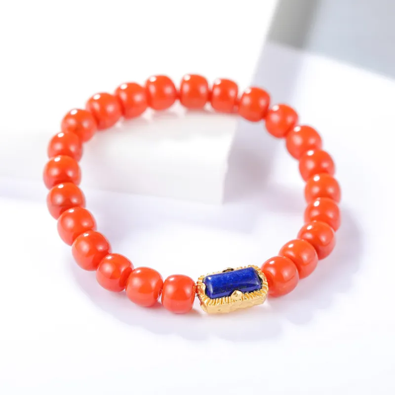 S&A Southern Red Agate Bracelets Women's-1