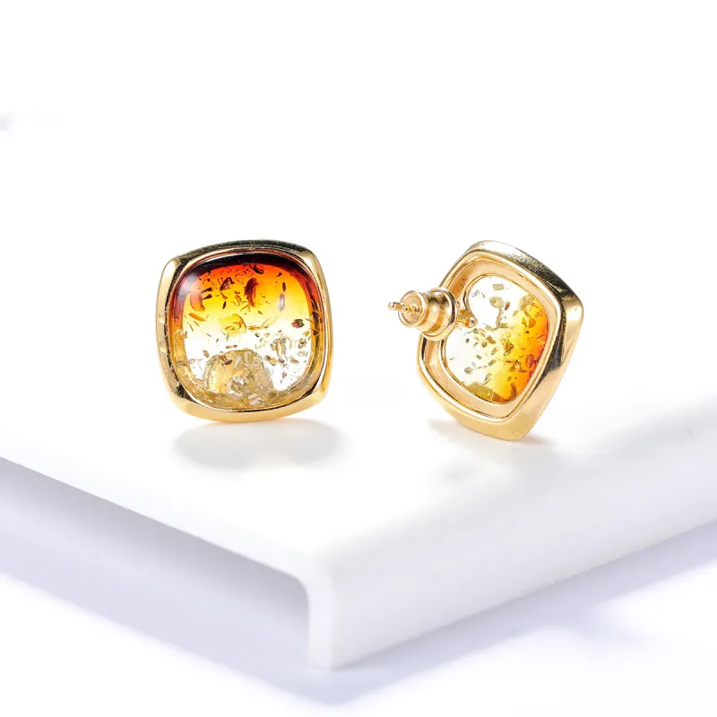 S&A S925 Silver Stud Earrings Women's-8