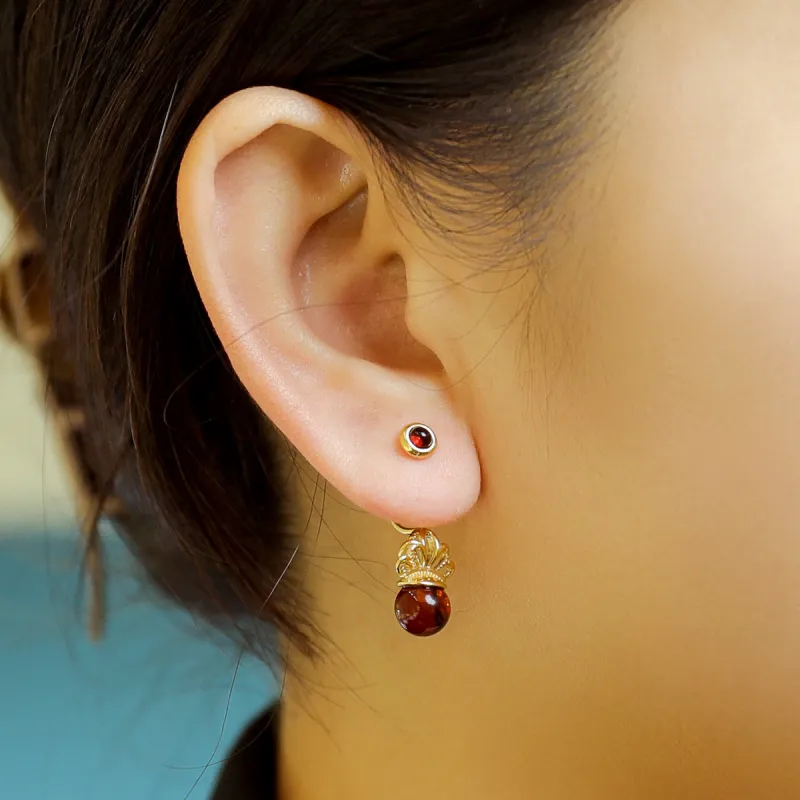 S&A Fine Jade Earrings Women's-1