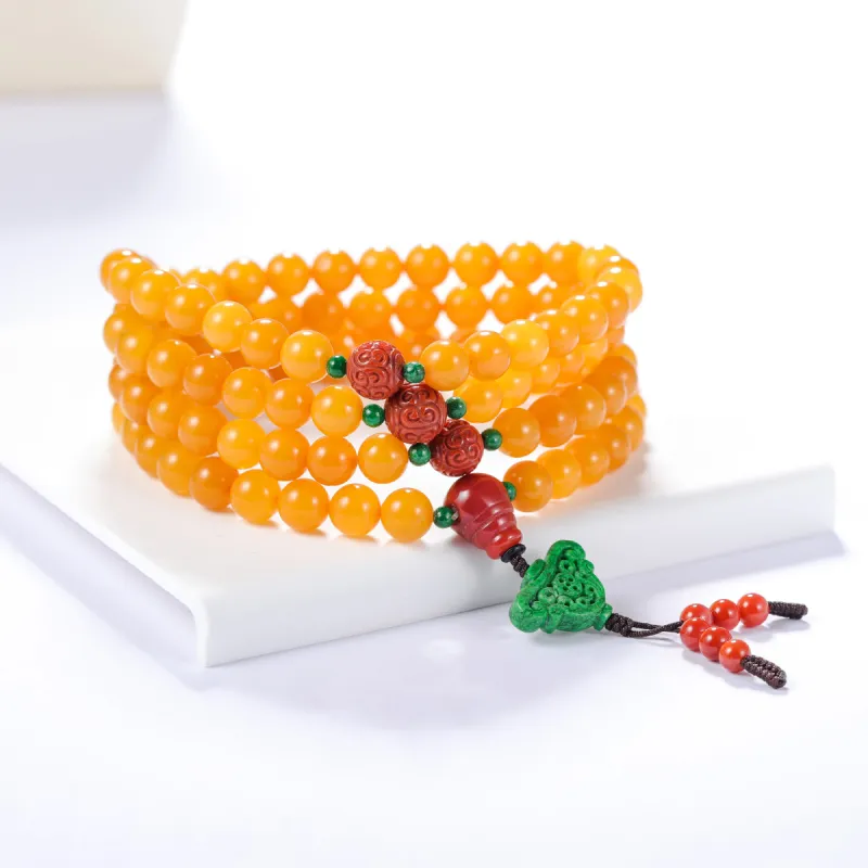 S&A Amber Beeswax Bracelets Women's-1