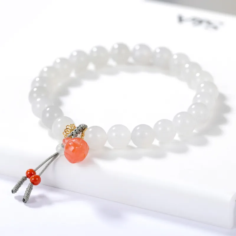 S&A Hetian Jade Bracelets Smoky Blue Women's-2