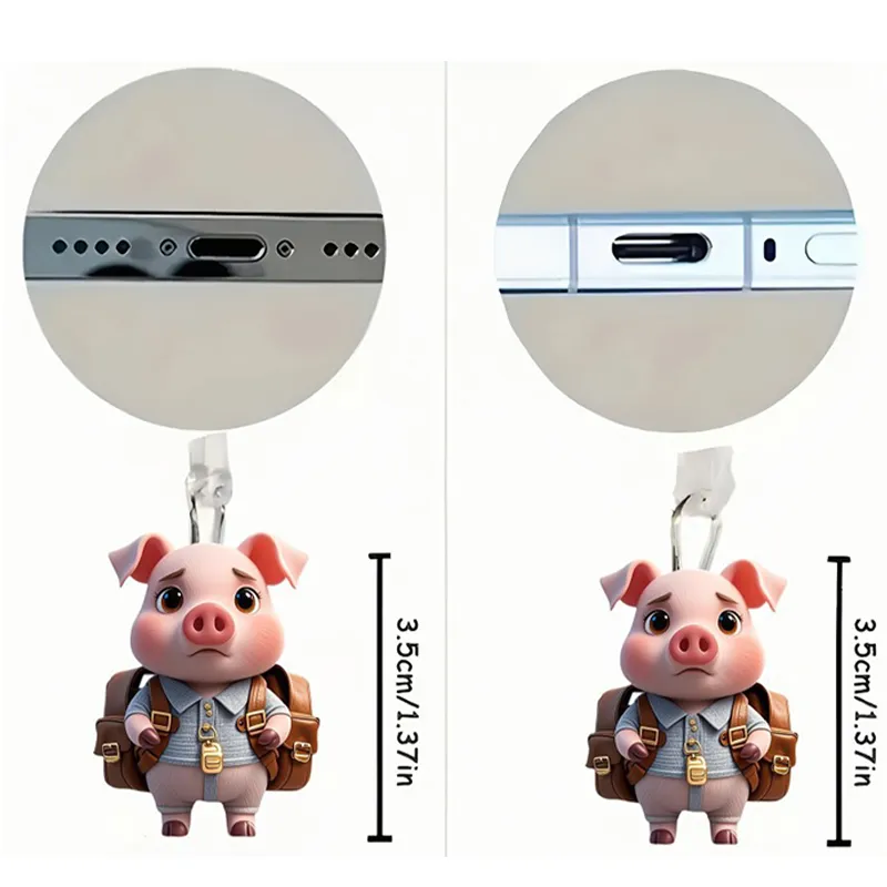 LINGJIE Acrylic Pendants Unisex-4