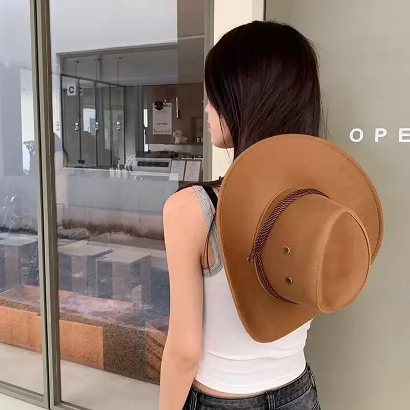 LINGJIE Polyester Bucket Hats Unisex-3