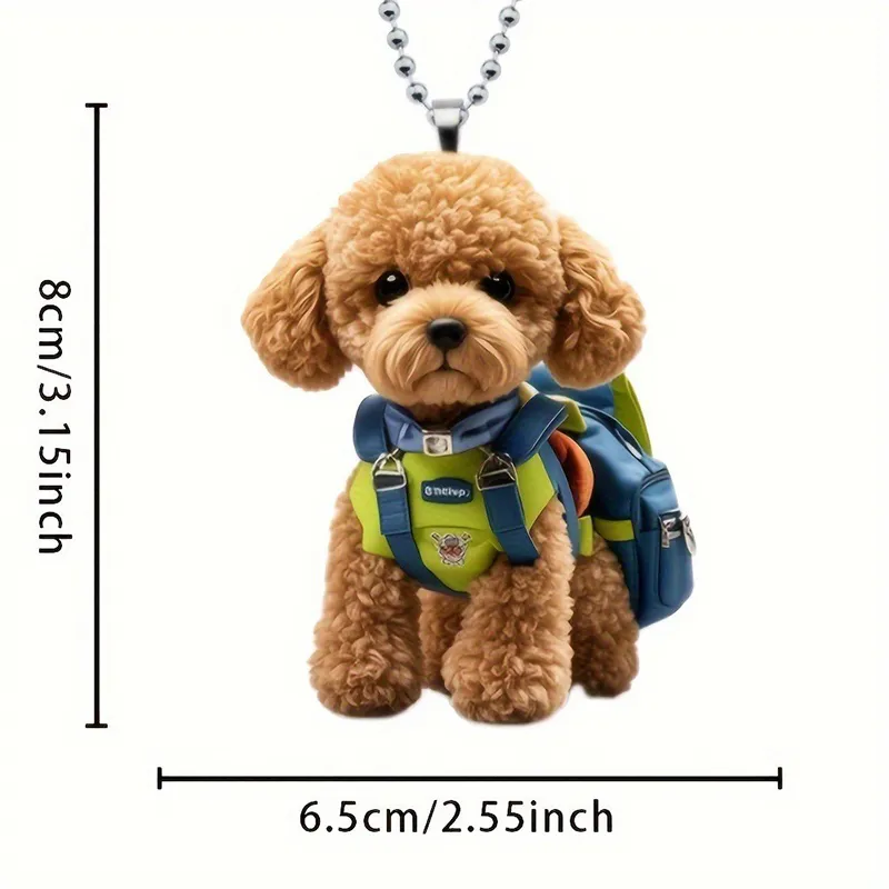 LINGJIE Acrylic Pendants Unisex-4