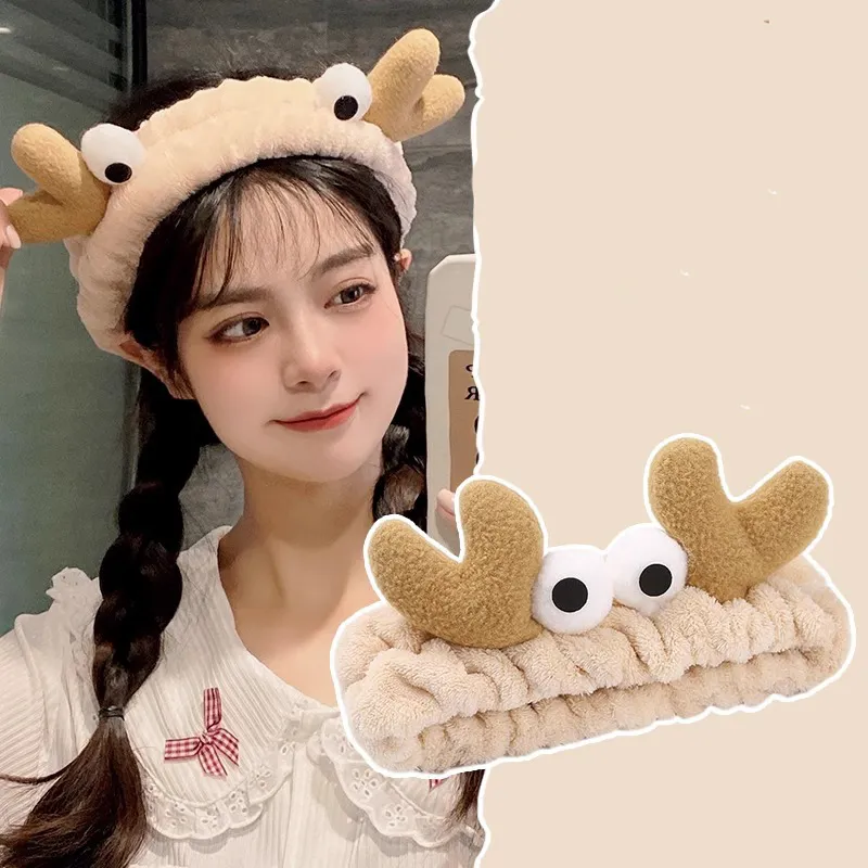 LINGJIE Polyester Hair Bands Unisex Khaki-2