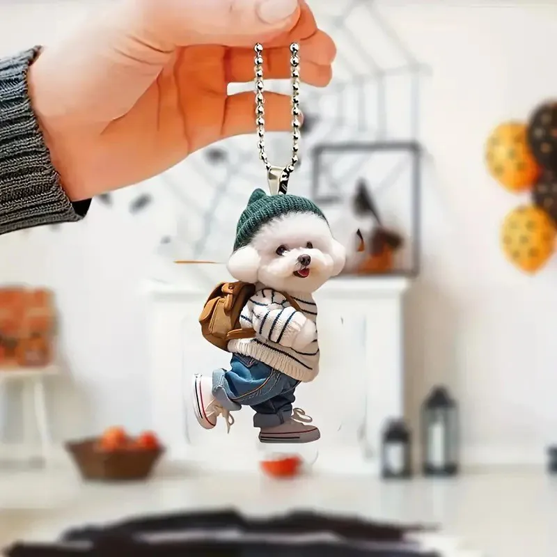 LINGJIE Acrylic Pendants Unisex-4