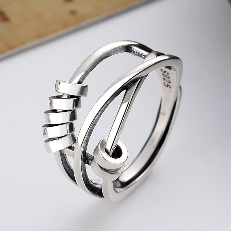 MDDHR 925 Sterling Silver Rings Women's-1