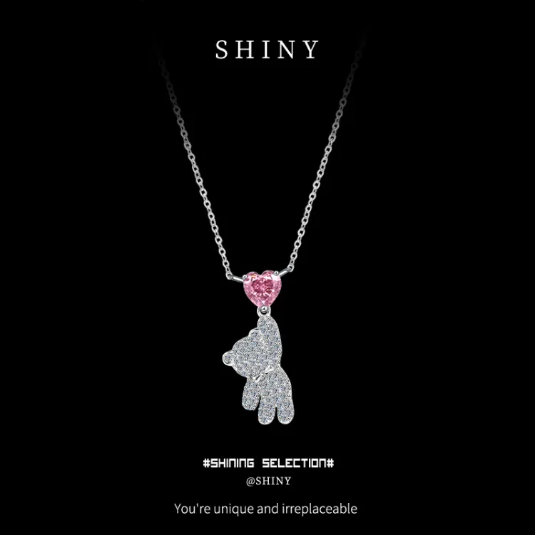 MDDHR 925 Sterling Silver Necklaces Women's-1