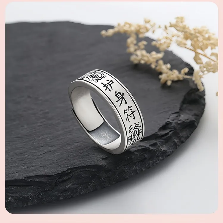 MDDHR 925 Sterling Silver Rings Unisex-3
