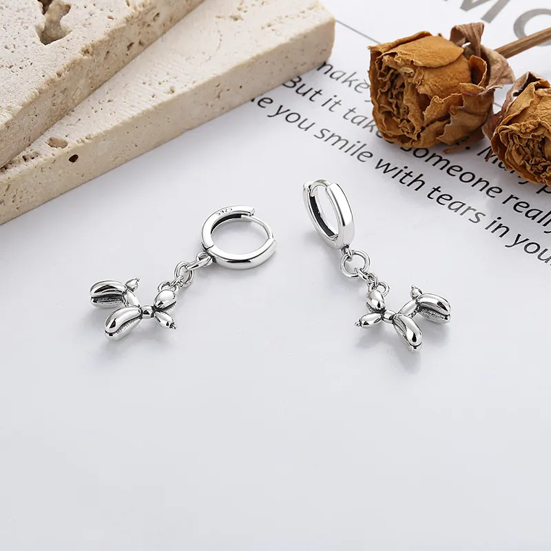MDDHR 925 Sterling Silver Earrings Women's-3