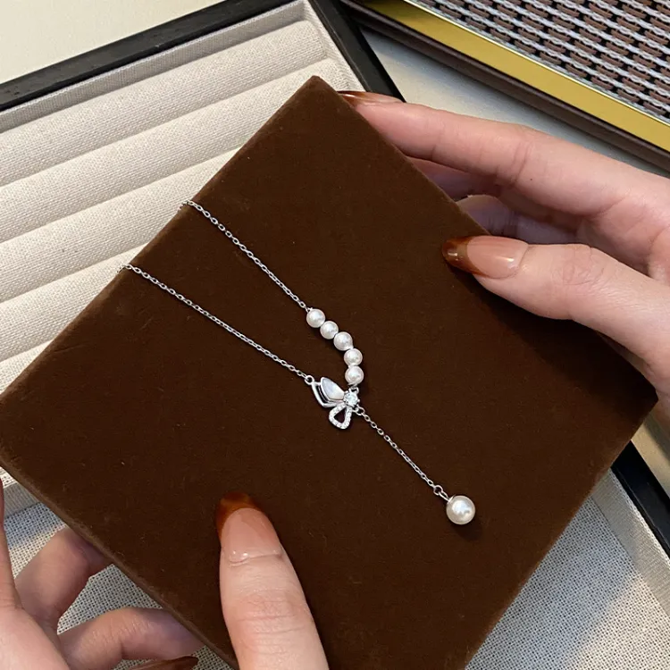 MDDHR 925 Sterling Silver Necklaces Women's-2