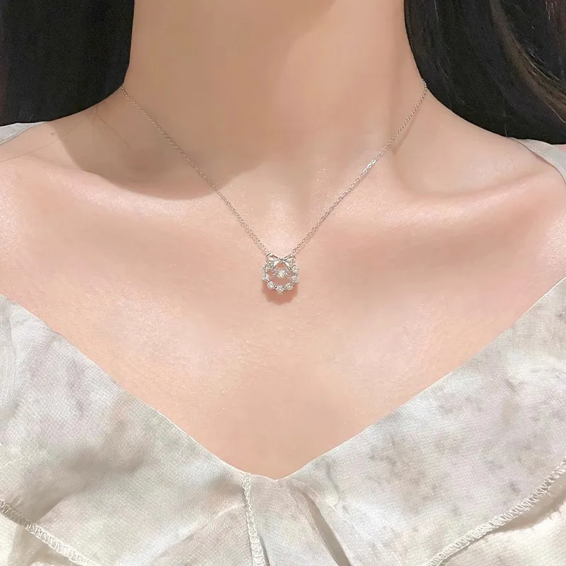 MDDHR S925 Sterling Silver Necklaces Women's-1