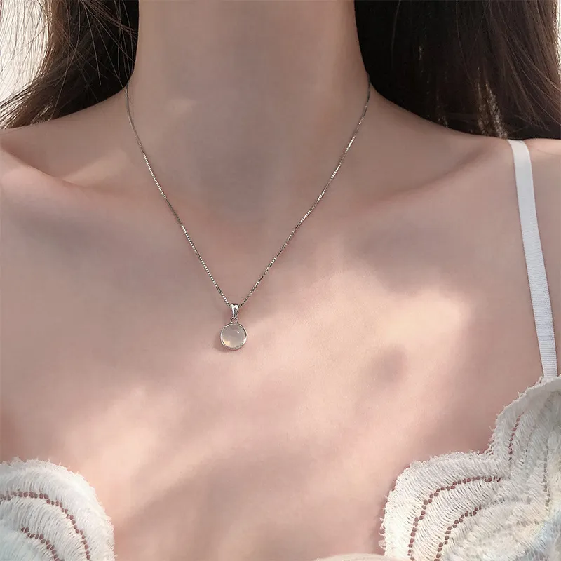 MDDHR S925 Sterling Silver Necklaces Women's-4