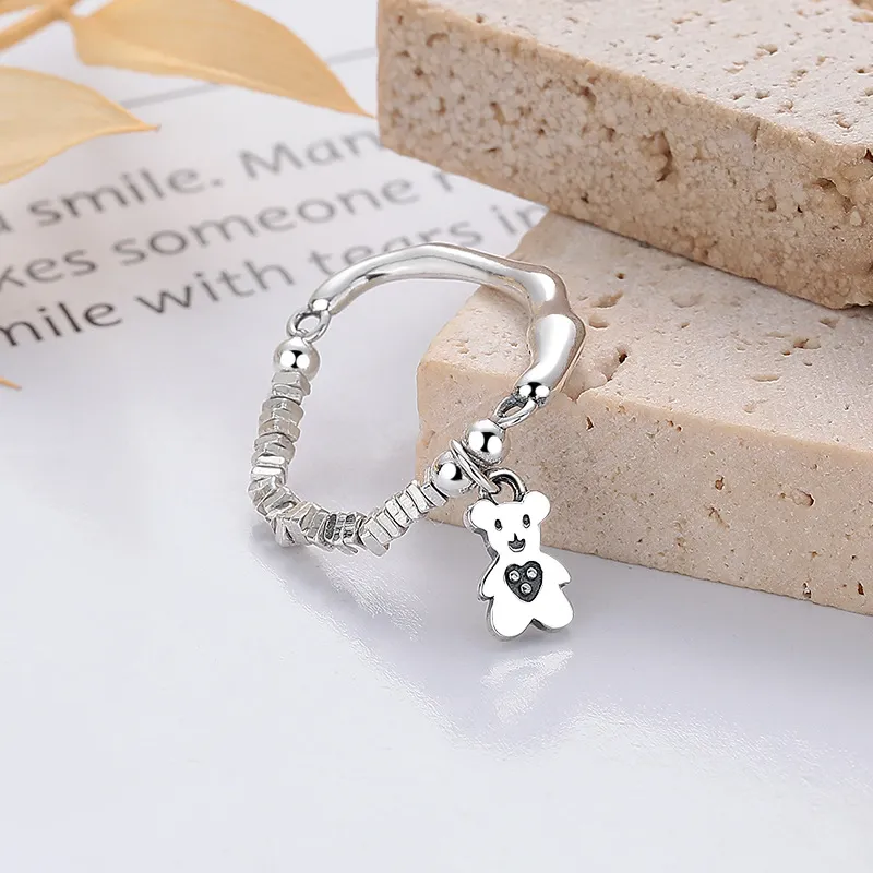 MDDHR 925 Sterling Silver Rings Women's-2