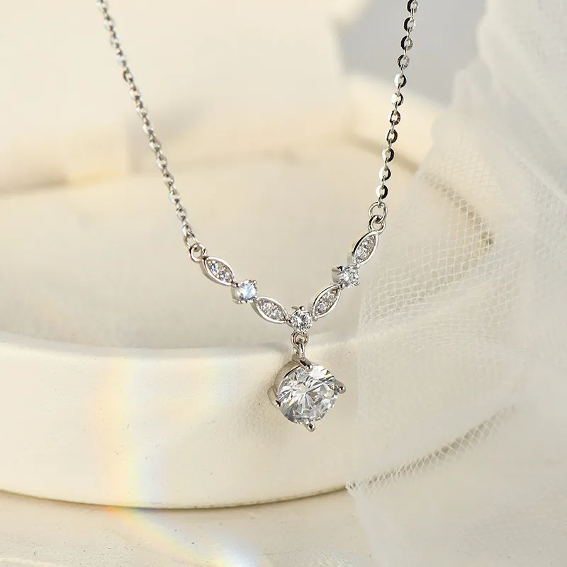 MDDHR S925 Sterling Silver Necklaces Women's-3