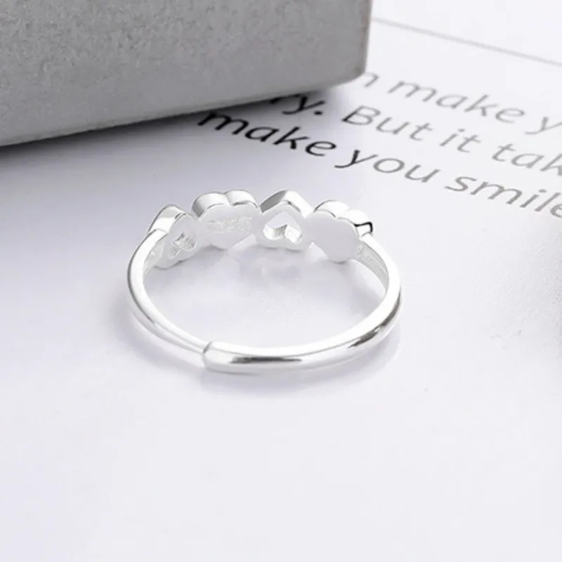 MDDHR S925 Silver Rings Women's-1