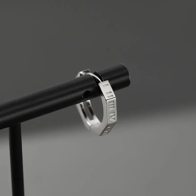 MDDHR Silver Plated Earrings Men's-5