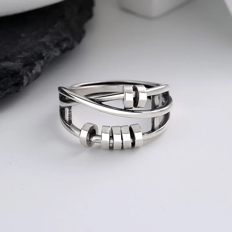 MDDHR 925 Sterling Silver Rings Women's-2