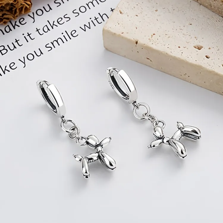 MDDHR 925 Sterling Silver Earrings Women's-4