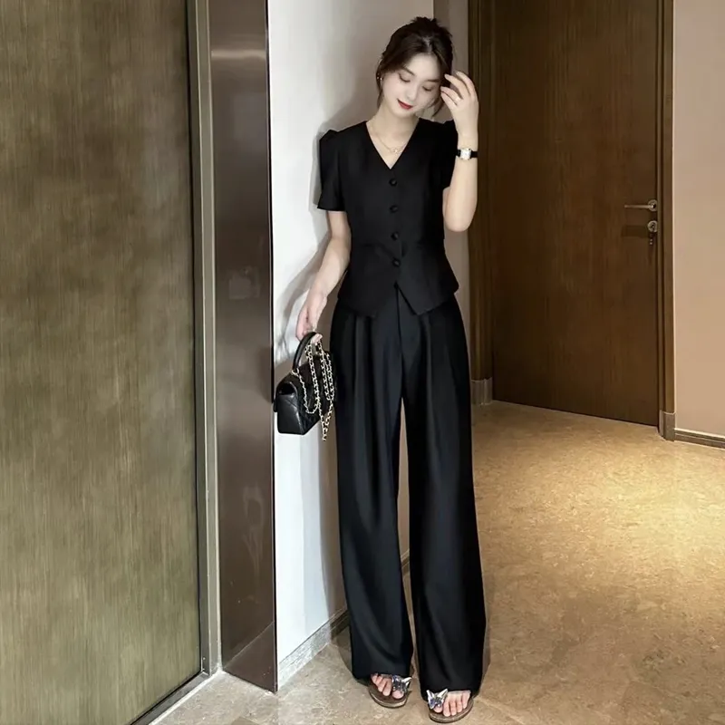 OURUOKE Casual Suits Women's-3