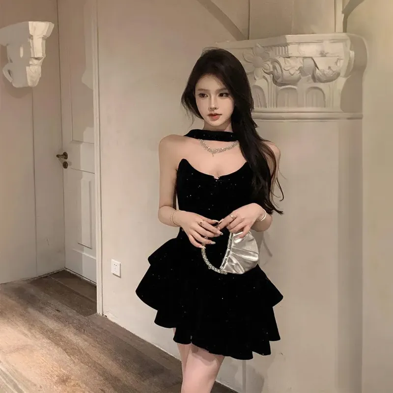 OURUOKE Sleeveless Dress Women's-5