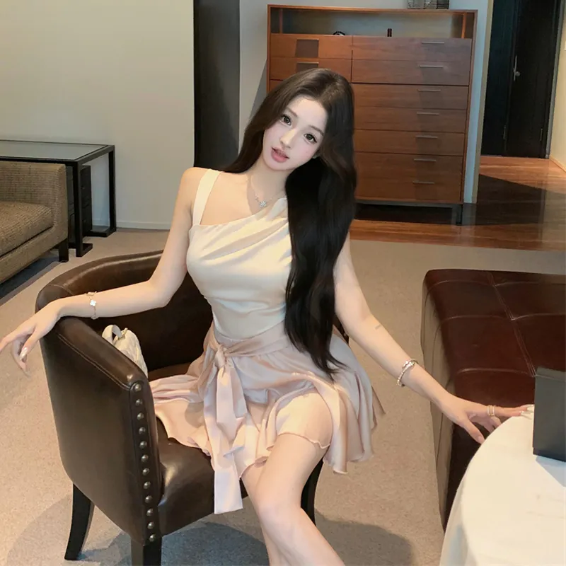 OURUOKE Two Piece Skirt Sets Women's-5