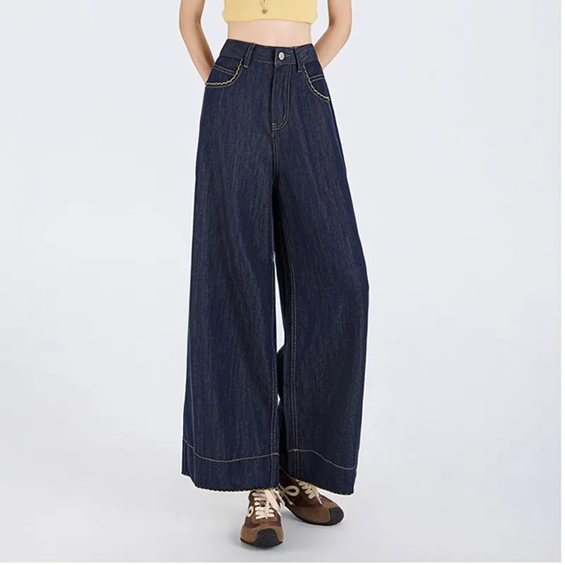 OURUOKE Jeans Women's-5