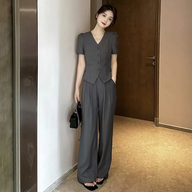 OURUOKE Casual Suits Women's-7