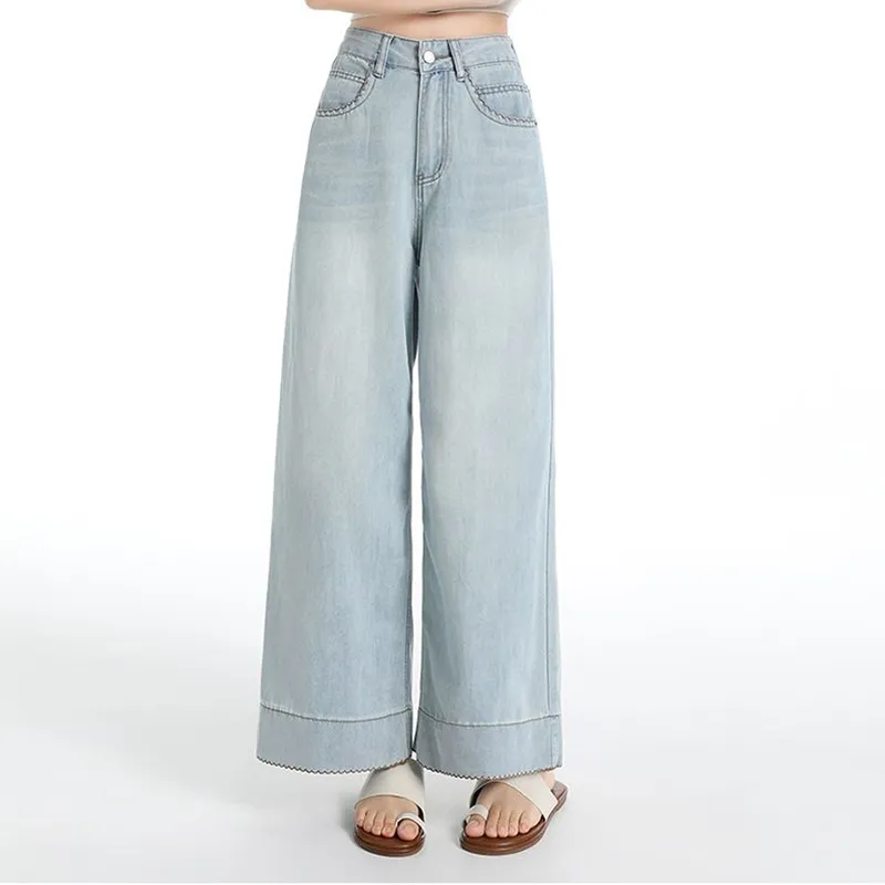 OURUOKE Jeans Women's-1
