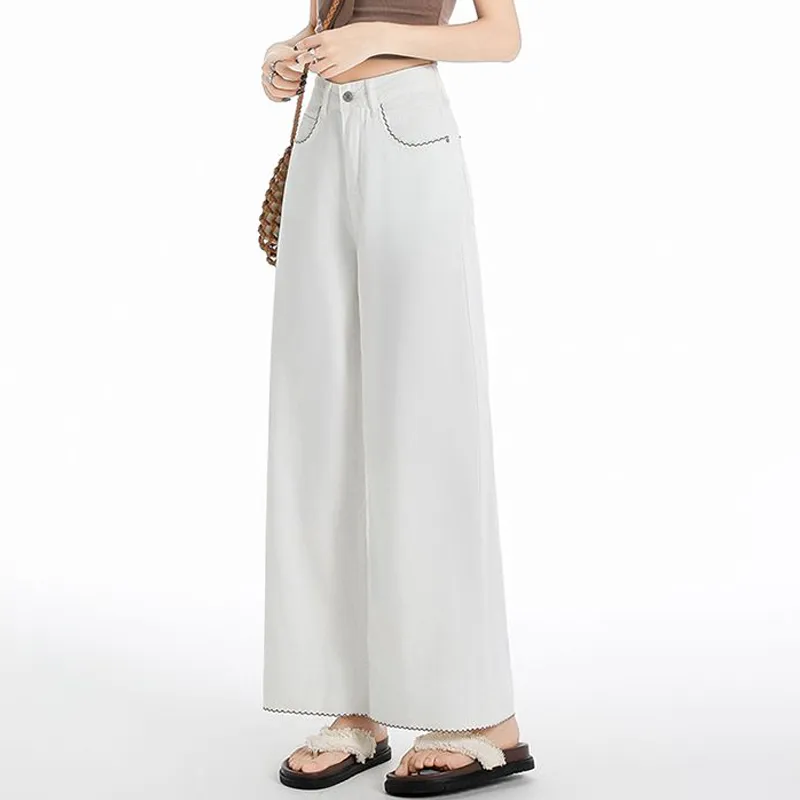 OURUOKE Jeans Women's-11