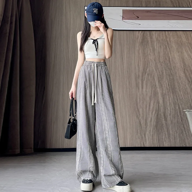 OURUOKE Casual Pants Women's-8