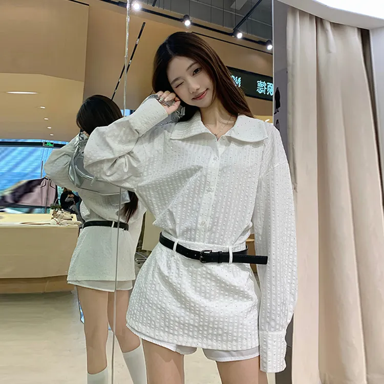 OURUOKE Two Piece Skirt Sets Women's-2