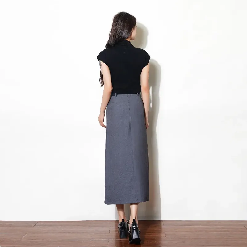 OURUOKE Two Piece Skirt Sets Women's-5
