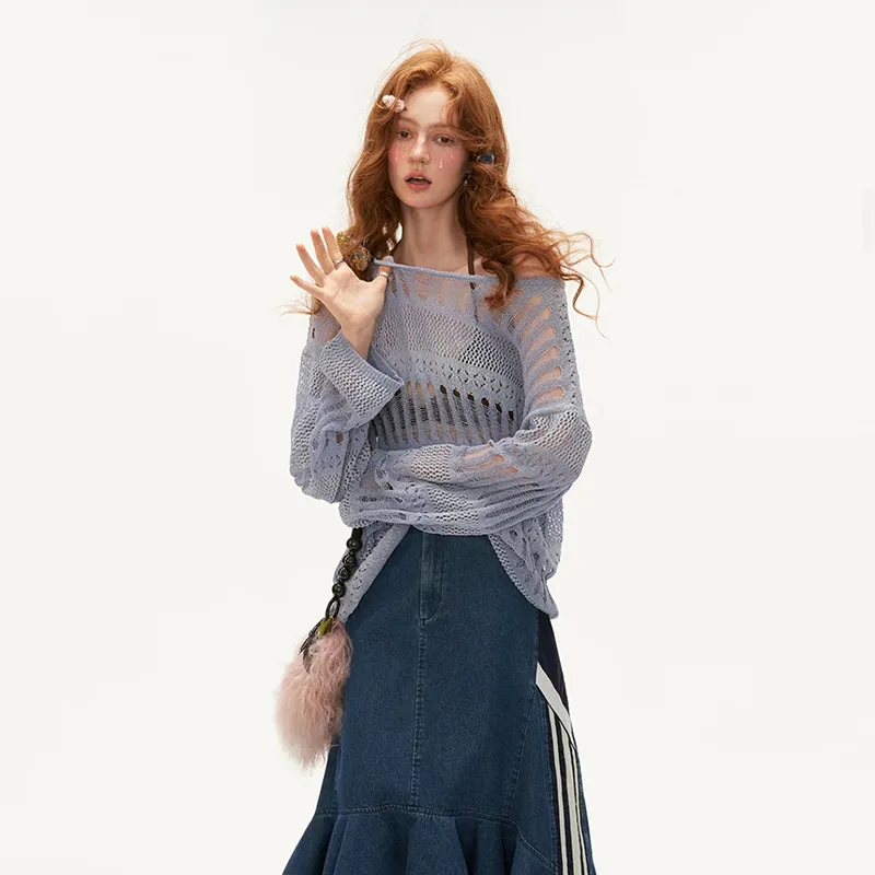 OURUOKE Knitwear Women's-8