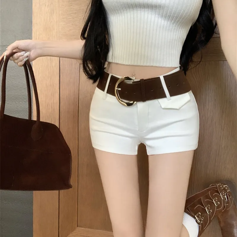 OURUOKE Casual Shorts Women's-11