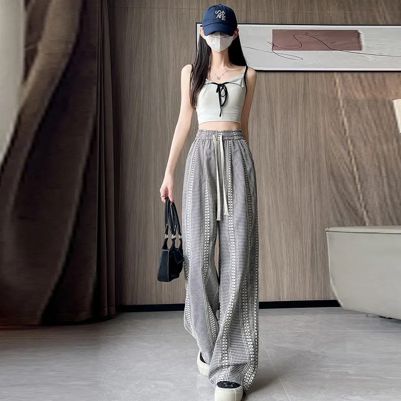 OURUOKE Casual Pants Women's-6