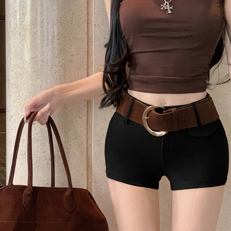 OURUOKE Casual Shorts Women's-8