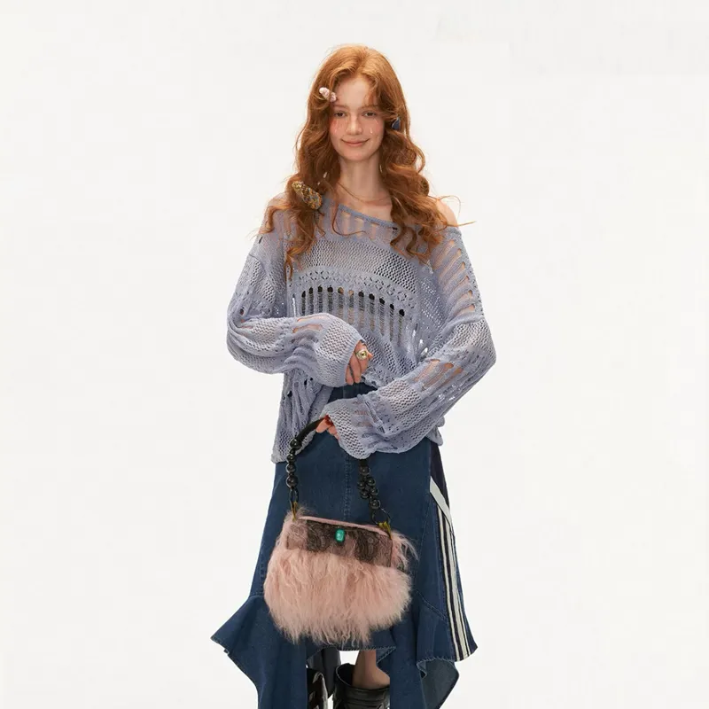 OURUOKE Knitwear Women's-7