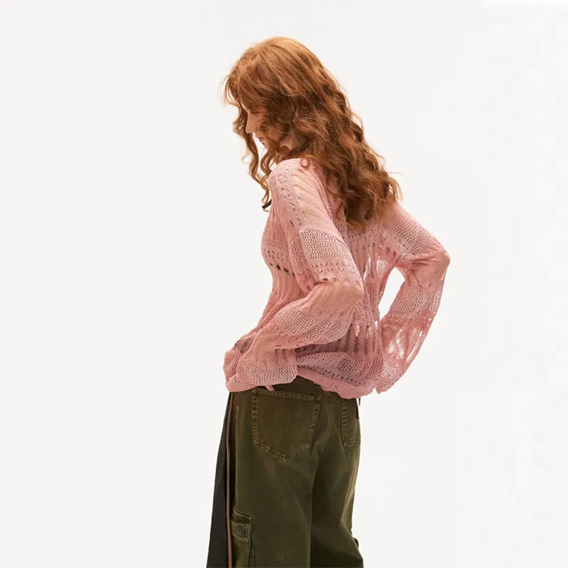 OURUOKE Knitwear Women's-4